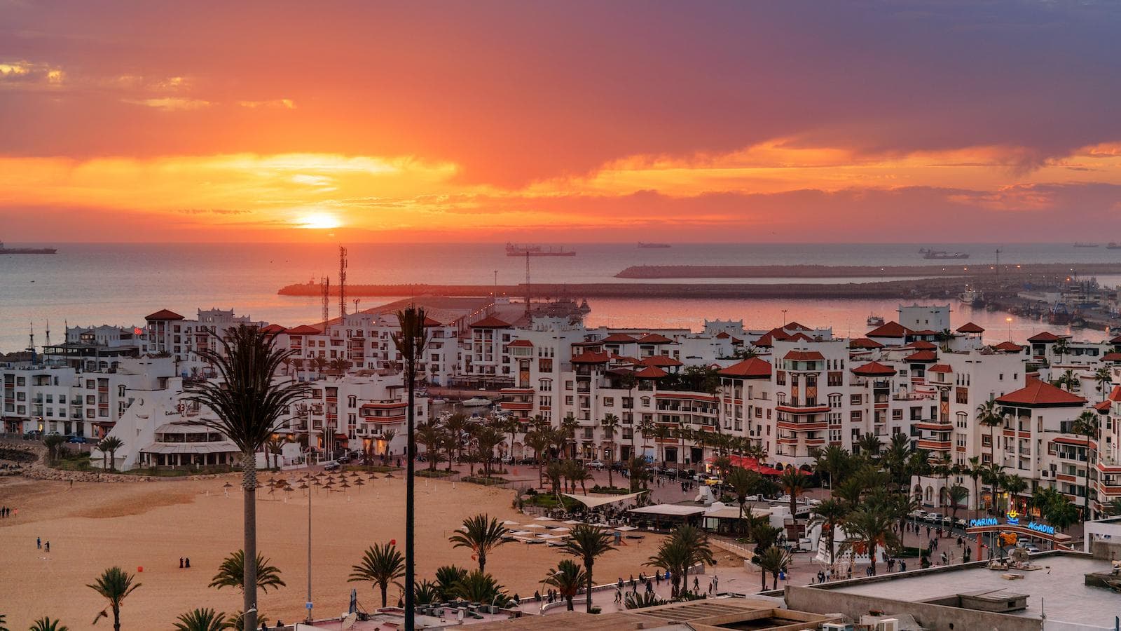 Skyline von Agadir