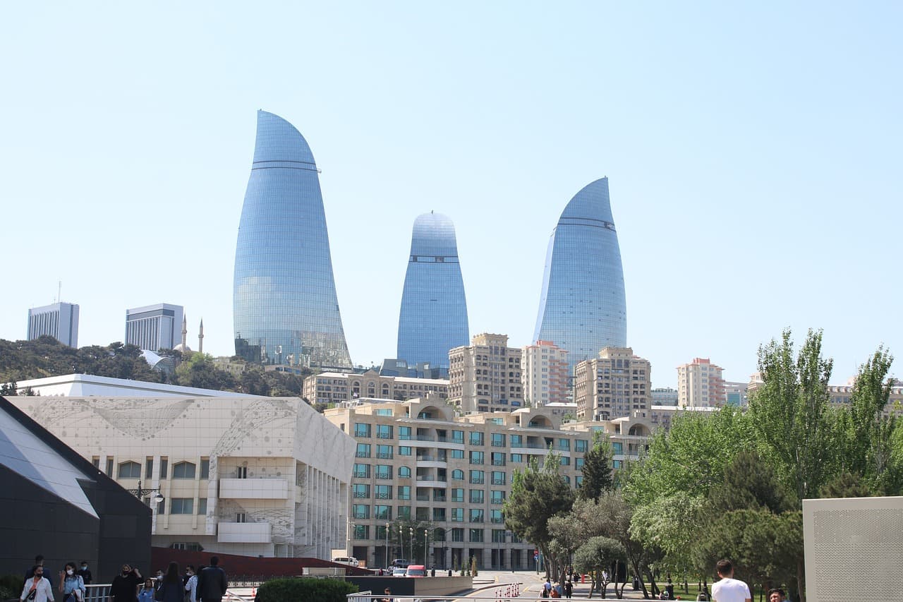 Skyline von Baku