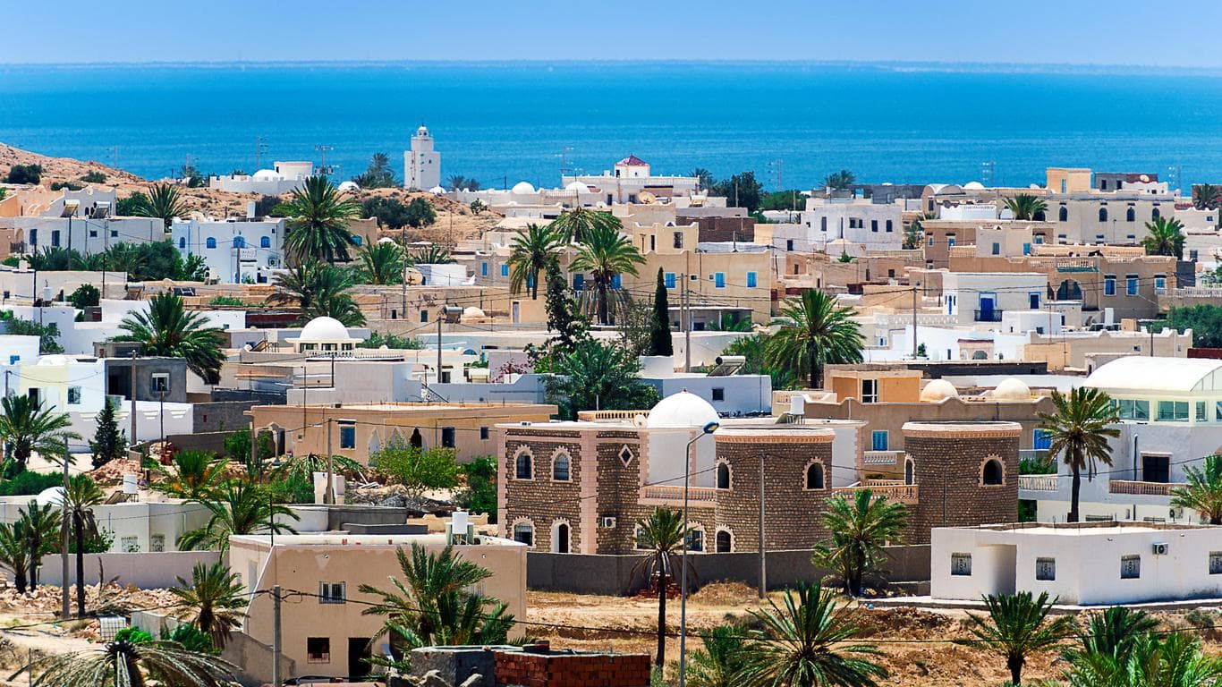 Skyline von Djerba