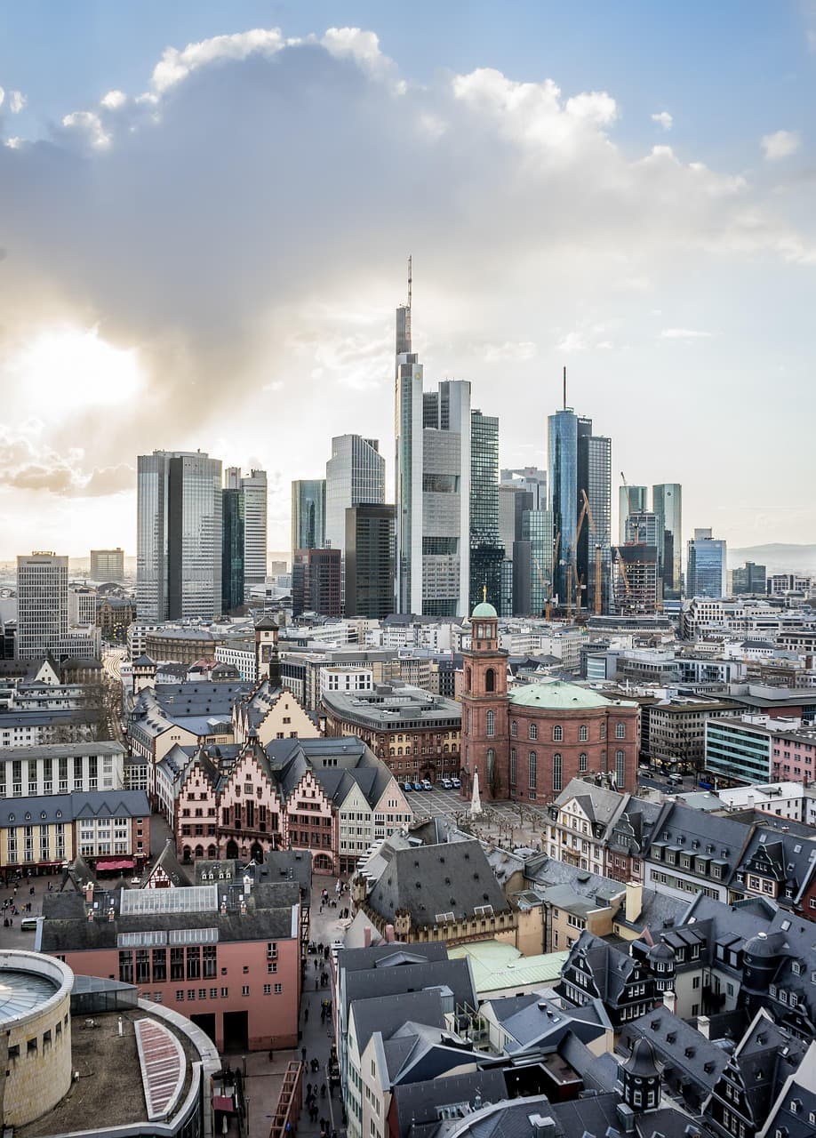 Skyline von Frankfurt