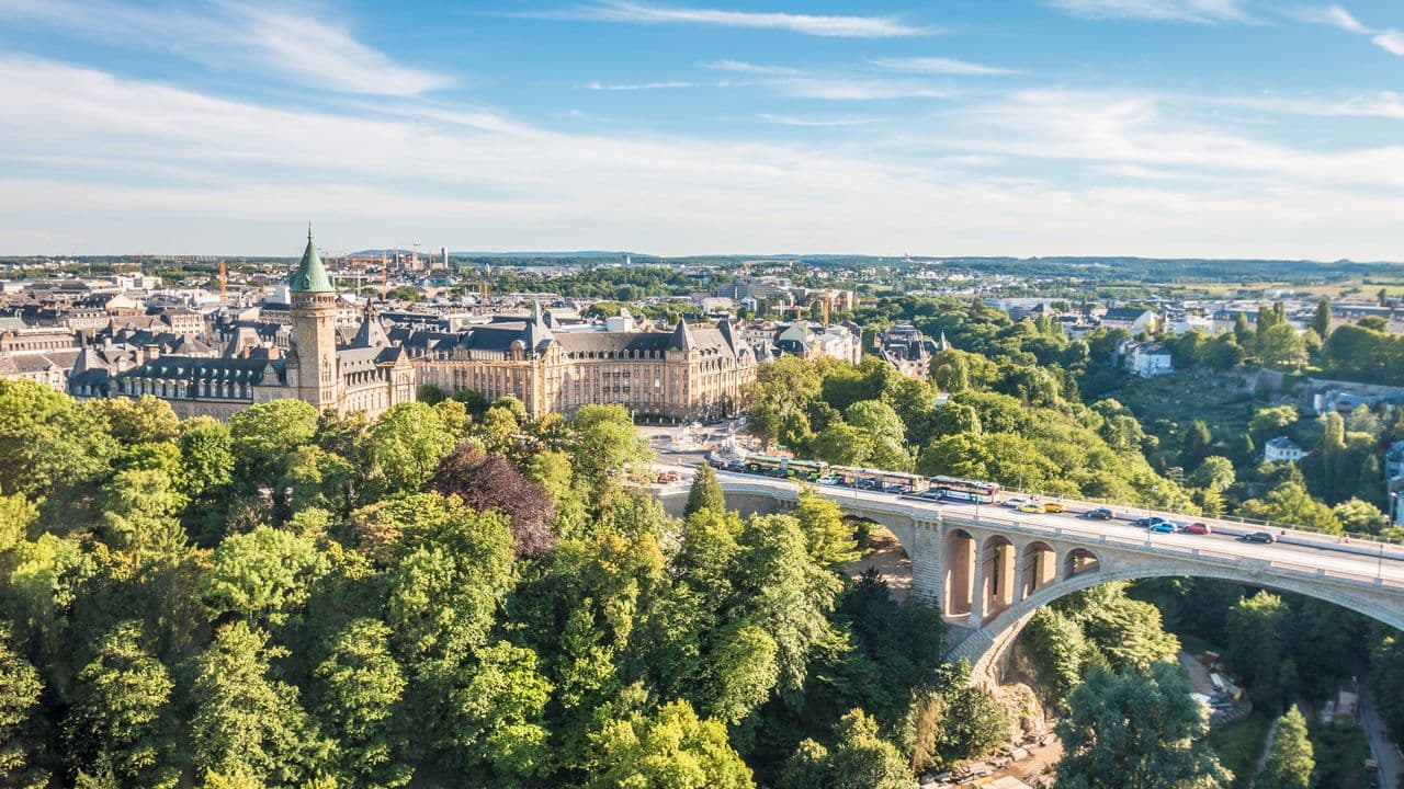 Skyline von Luxemburg