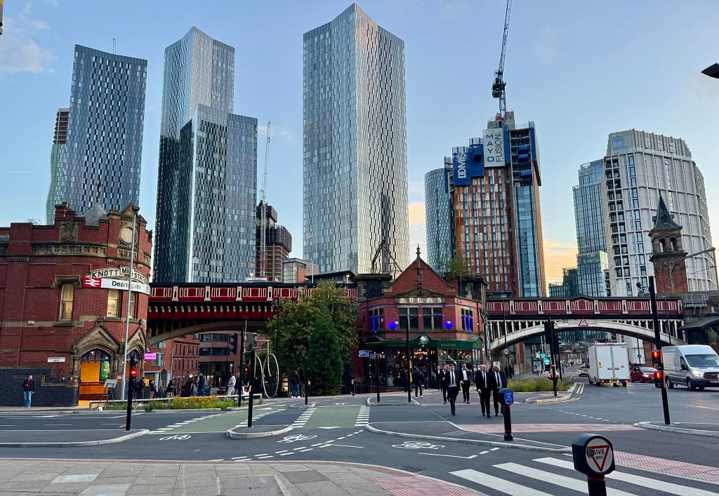 Skyline von Manchester