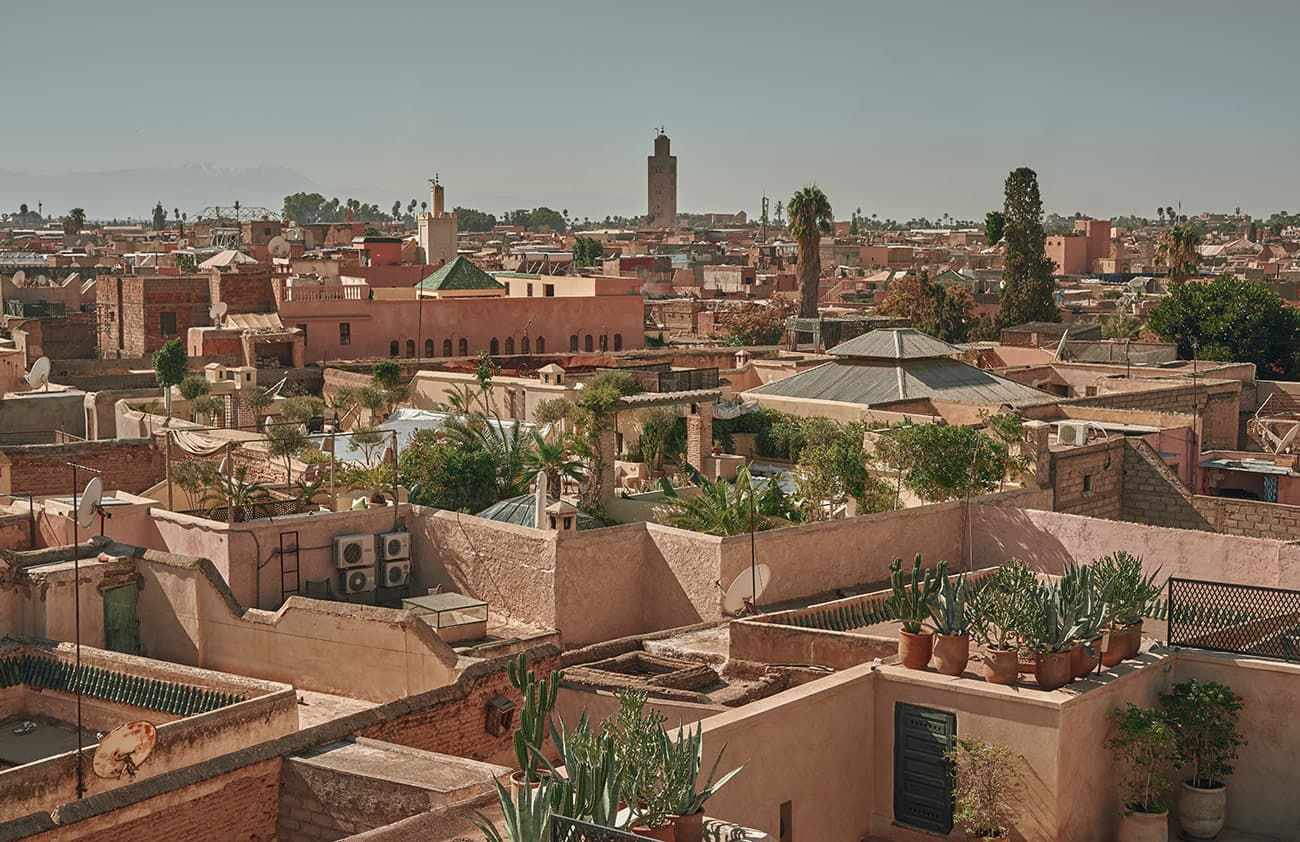 Skyline von Marrakesch