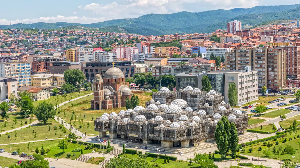 Skyline von Pristina
