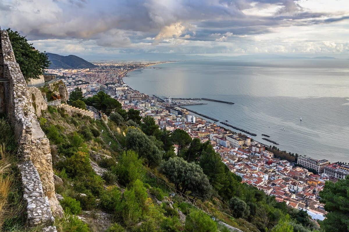 Skyline von Salerno - Costa d'Amalfi