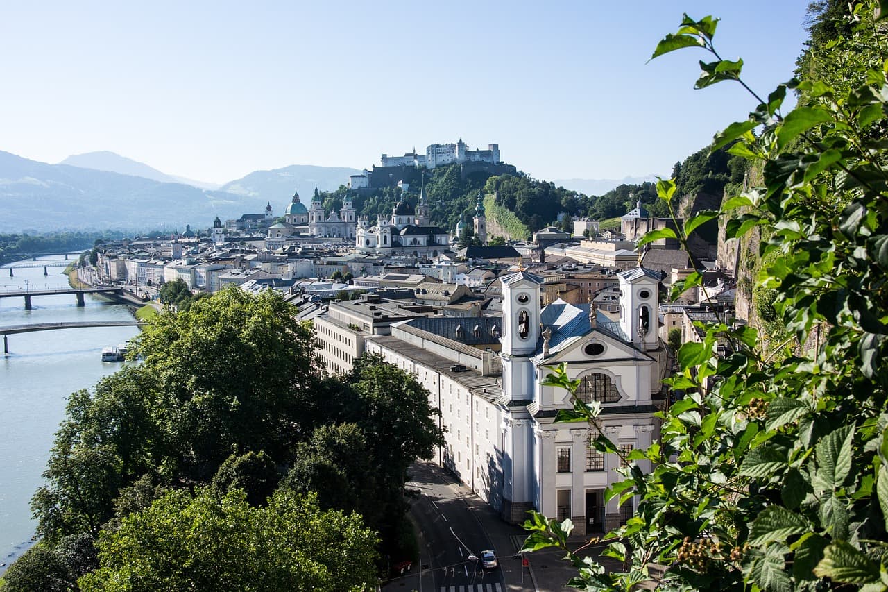 Skyline von Salzburg