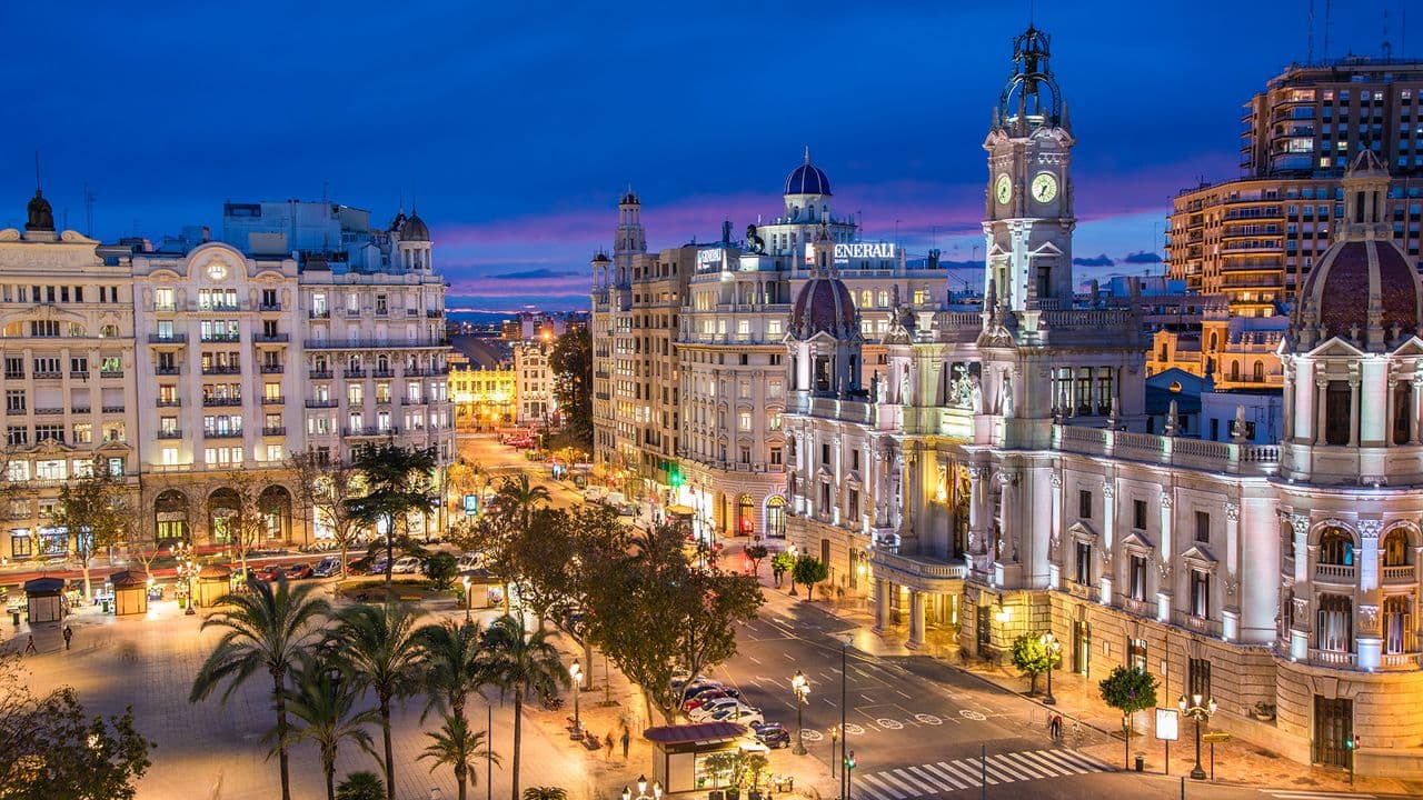 Skyline von Valencia