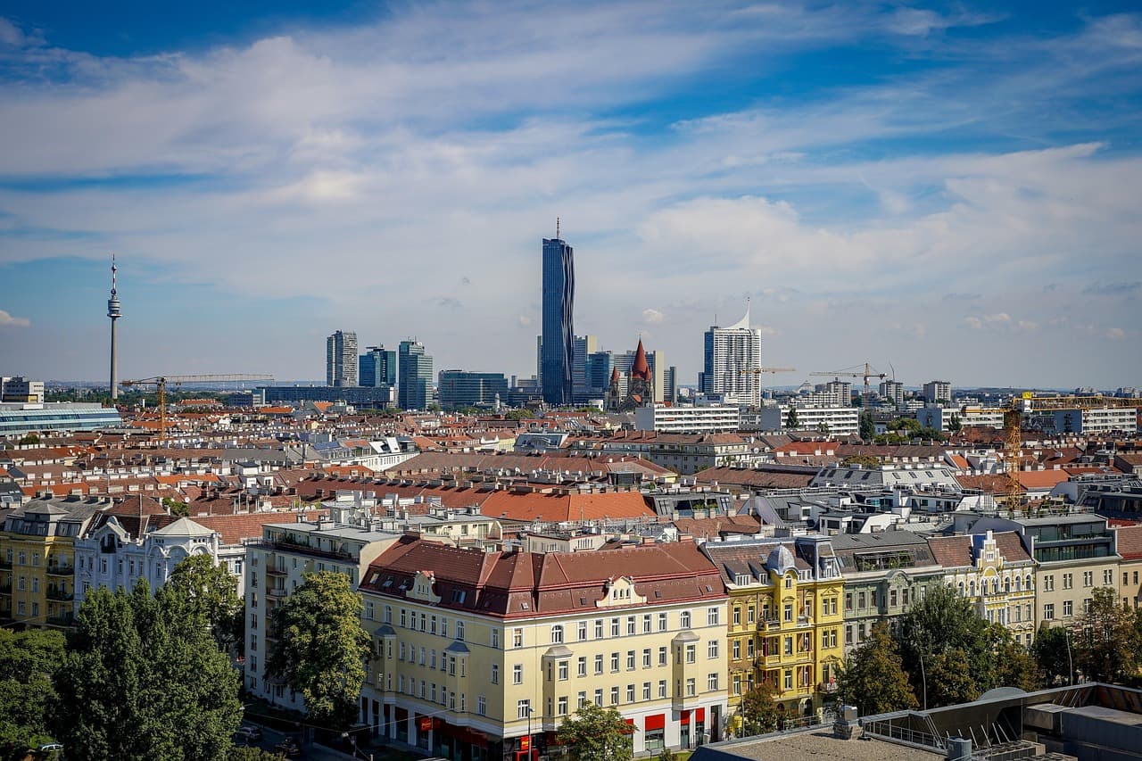 Skyline von Wien