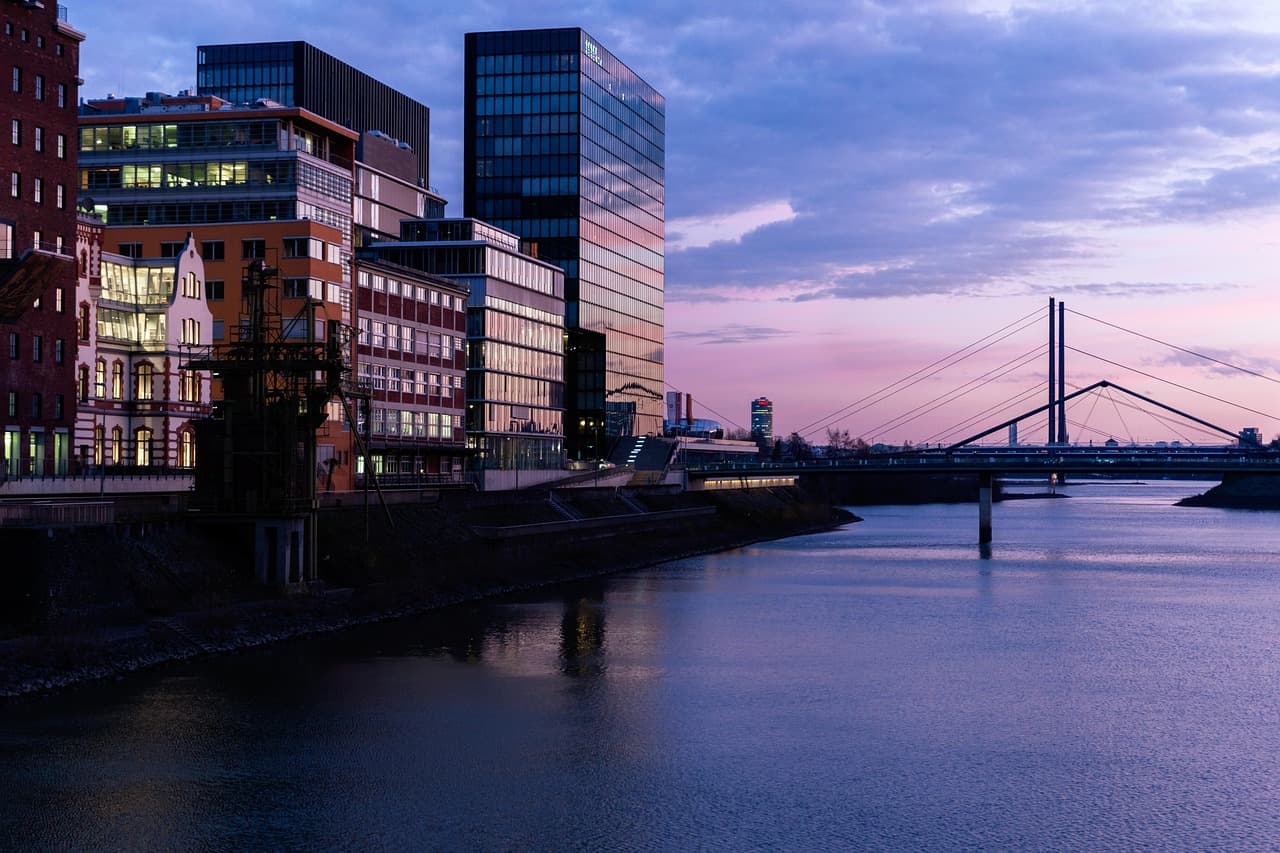 Skyline von Düsseldorf